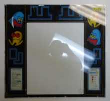 SUPER PAC-MAN PACMAN Arcade Machine Game Monitor Bezel Artwork Graphic GLASS for sale #G22