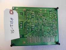Sega Stereo Sound Amp Arcade Machine Game PCB Printed Circuit Board #812-51 