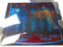 STAR TREK 25th ANNIVERSARY Pinball Machine Game TRANSPORTER 3D HOLOGRAM "BACKBOX ANIMATION" 4 piece Hologram Film Set for sale 