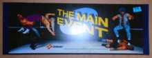 THE MAIN EVENT Arcade Game Machine FLEXIBLE HEADER #79 for sale  