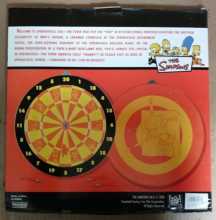 THE SIMPSONS GAME NIGHT DART BOARD for sale 