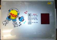 TIC-TAC-TOE Arcade Game Machine Vinyl HEADER #G108 for sale 