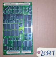 TIME CRISIS II Arcade Machine Game PCB Printed Circuit RAM Board #2097 for sale 