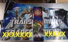 STERN TRANSFORMERS DECEPTICON VIOLET LE Pinball Machine Game Cabinet Art 2 piece Decal Set for sale 