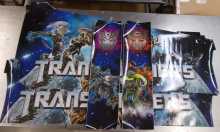 TRANSFORMERS DECEPTICON VIOLET LE Pinball Machine Game Cabinet Art 4 piece Decal Set by Stern 