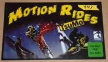 TSUNAMI MOTION RIDES TSUMO Arcade Game Machine FLEXIBLE HEADER #4103 for sale 