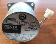 VEXTA 2-PHASE STEPPING MOTOR Model #C6381-9212 - DC6V1.2A 