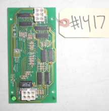 WHEEL OF FORTUNE Arcade Machine Game PCB Printed Circuit DISPLAY Board #1417 for sale 