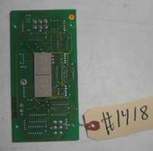 WHEEL OF FORTUNE Arcade Machine Game PCB Printed Circuit DISPLAY Board #1418 for sale  