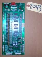 WHEEL'M IN Arcade Machine Game PCB Printed Circuit I/O Board #2043 for sale  